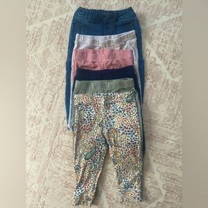 Baby Clothes Bundle | 6 Pairs of Girl’s 18 Month Pants